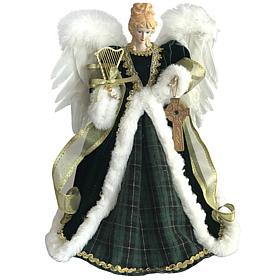 Santa's Workshop 16" Irish Angel Tree Topper 