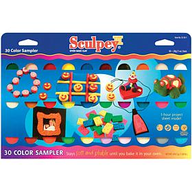 Sculpey III Assorted-Colors Polymer-Clay Sampler