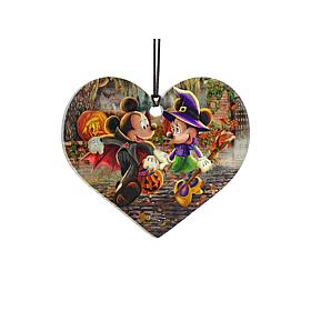 Shaped Acrylic Print - Disney (Mickey and Minnie Halloween Fun) 
