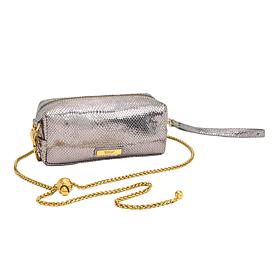 Sharif Legacy 100% Leather Caviar Snake Pouchetta