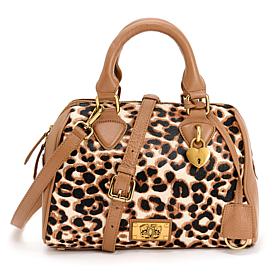 Sharif Legacy Haircalf Leather Bowler Satchel