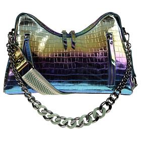 Sharif Legacy Milano Leather Satchel with Two Shoulder Straps