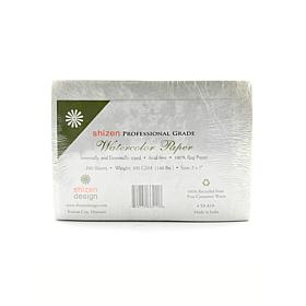Shizen Design Professional Grade Watercolor Paper 5"x7" 100-Pack