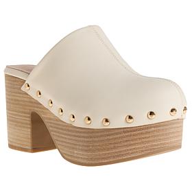 SHUSHOP Gigi Clog with Nail Head Studs