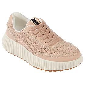 SHUSHOP SELINA Everyday Crochet Wedge Sneaker