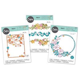Sizzix® Thinlits® Die Set Woodland Florals Bundle