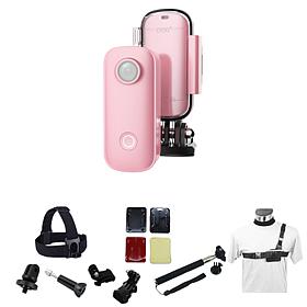 SJCAM C100+ 1080P Sports Action Camera Bundle