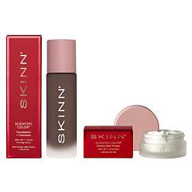 SKINN Scientific Color Foundation and Whipped Primer Set 