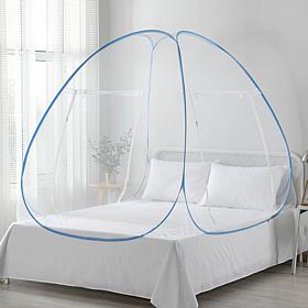 Sleep Time Cold Air Blocking Insect Protection Pop Up Bed Tent, King