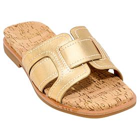 Sofft Rachel Leather Fisherman Slide Sandal