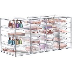 Sorbus 4pk. Makeup Organizer With 20 Drawers 