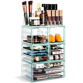 Sorbus Makeup and Jewelry 12-Drawer Display Case Organizer