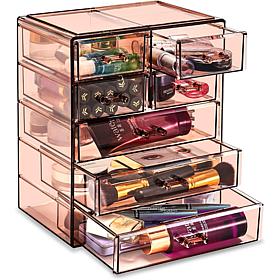 Sorbus Makeup and Jewelry Storage Case - 3 Large / 4 Small Drawers