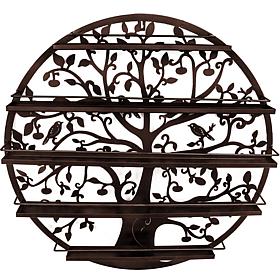 Sorbus Wall Mounted 5-Tier Nail Polish Rack Holder