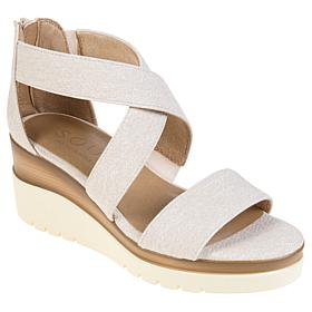 SOUL Naturalizer Goodtimes Zippered Wedge Heel