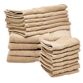 South Street Loft 18-piece Zero Twist Soft Cotton Towel Set