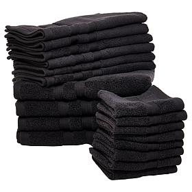 South Street Loft 18-piece Zero Twist Soft Cotton Towel Set