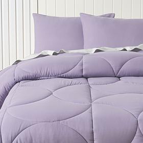 South Street Loft 3-piece Quilted Puff Comforter Set