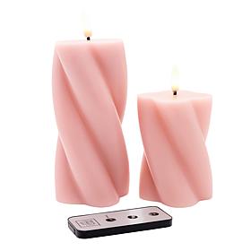 South Street Loft Set of 2 LED Candles with Remote