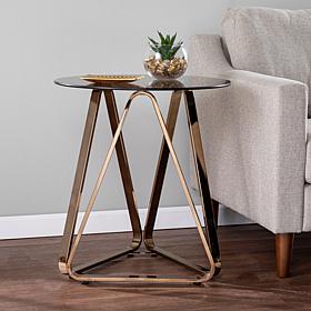 Southern Enterprises Biddenham Round End Table