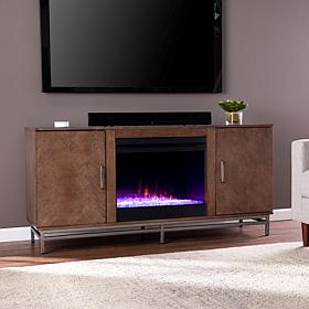 Southern Enterprises Dibbonly Color Changing Fireplace w/ Storage