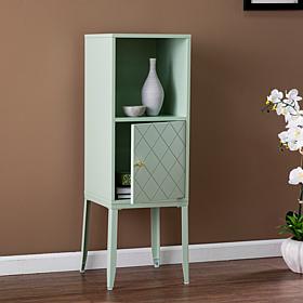 Southern Enterprises Herzo Tall Storage Cabinet - Mint