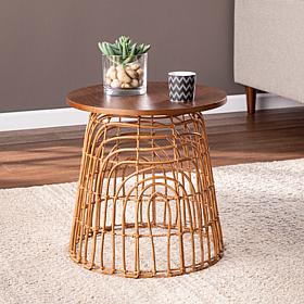 Southern Enterprises Jade Round Accent Table