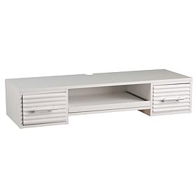 Southern Enterprises Jasper Wall Mount Desk - White