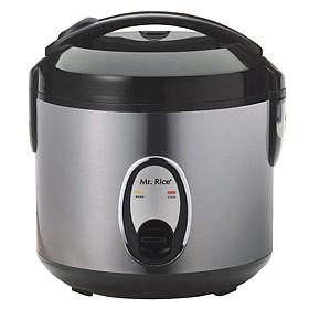 SPT 4-Cup Rice Cooker with Stainless Body