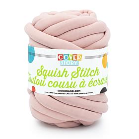 Squish Stitch Jumbo-Weight Polyester Yarn, 26 Yards