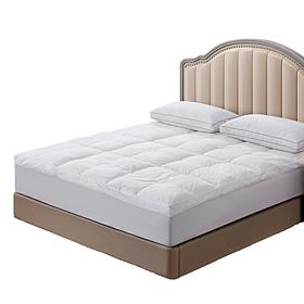 St. James Home Triple Chamber Down & Feather King Mattress Topper