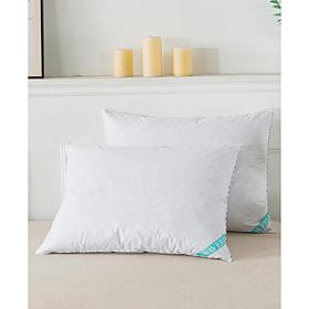 St James Home Waverly 233tc White Duck Down Pillow - Standard/Queen