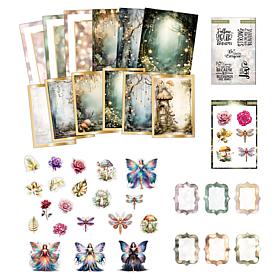 Stamps by Me Follow Your Dreams Whimsical Card-Making Kit - 18 Cards