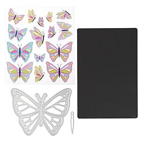 Stamps of Life Butterfly Fold-It Card Die Set