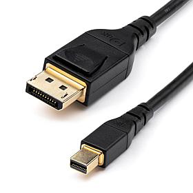 StarTech 3ft VESA Certified Mini DisplayPort to DisplayPort 1.4 Cable