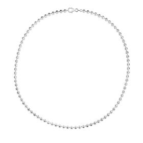 Sterling Silver Textured Crescent Moon Link 7" Bracelet