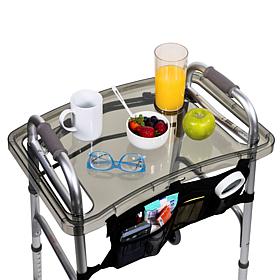 StrongArm Clearview Walker Tray with Storage Bag
