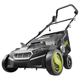 Sun Joe 15" Electric Lawn Scarifier & Dethatcher with Bag