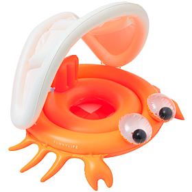 SUNNYLiFE Baby Float Sunny the Sea Creature Orange Crab with Canopy