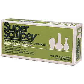 Super Sculpey Polymer Clay - 1 lb. in Beige