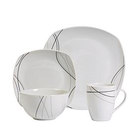 Tabletops Gallery Alec 16-Piece Dinnerware Set - Service for 4