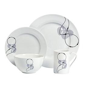 Tabletops Gallery Jacqueline 16-Piece Dinnerware Set - Service for 4