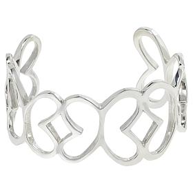 Tanya Moss Sterling Silver Butterfly Cuff Bracelet
