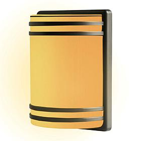 Techko Solar Wall Amber or White Light