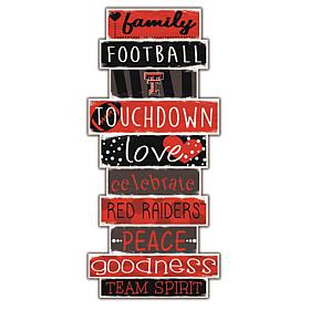 Texas Tech University Celebrations Stack 24" Sign 