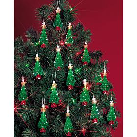 The Beadery Holiday Beaded Ornament Kit -  Mini Trees