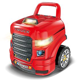The Bubble Factory Build & Play Motor Engine workshop in Red