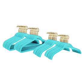The JOY Hangers 100-piece Brass Mega Set with Antimicrobial Technology