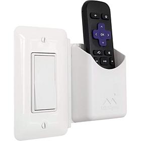 The No Screw-Ups Remote Control Holder Deluxe - White