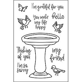 The Stamps of Life birdbath2stamp Stamps